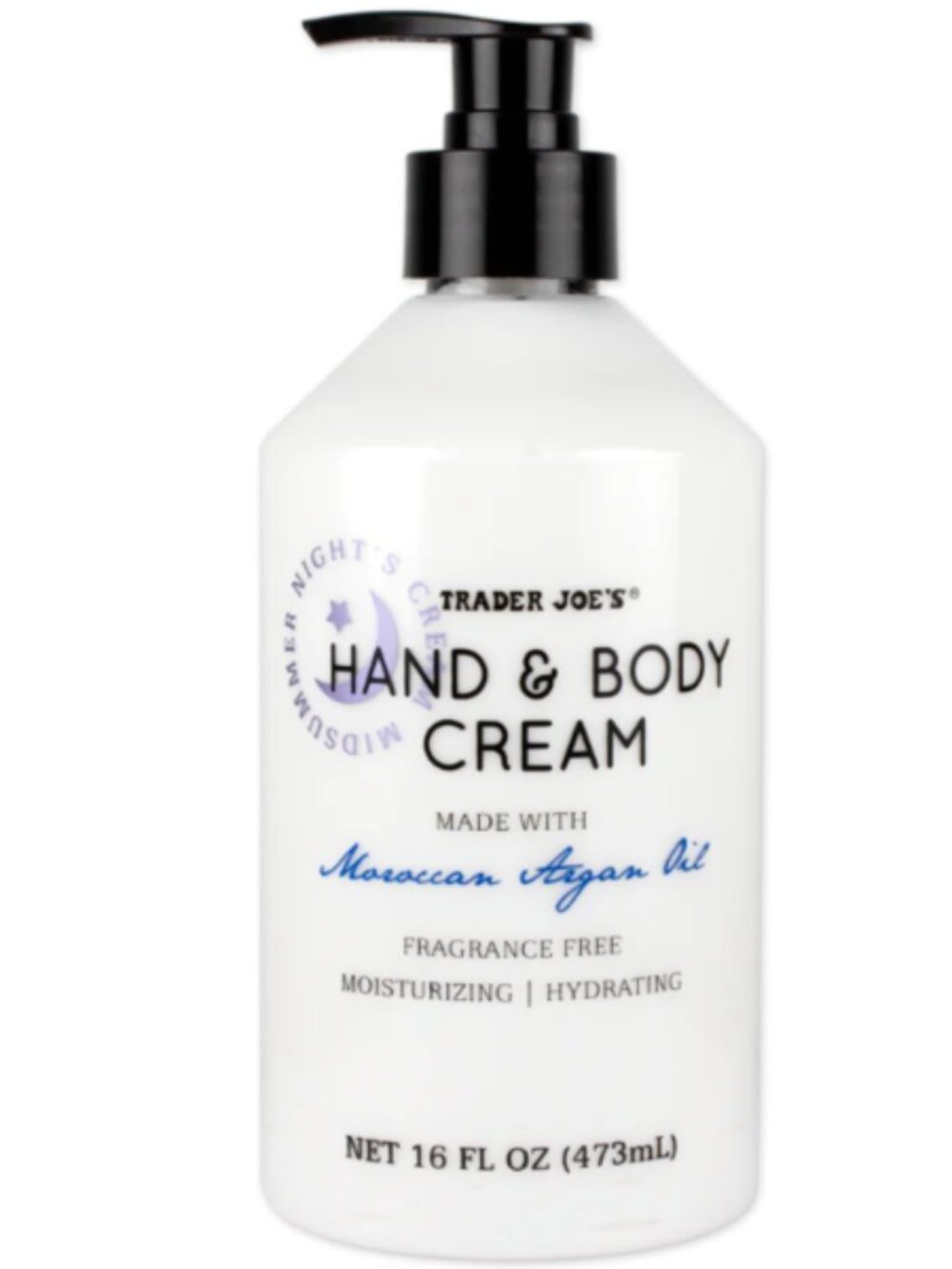 Trader Joe's Hand & Body Cream with Moroccan Argan Oil